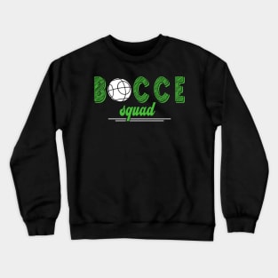 Vintage Bocce Squad Crewneck Sweatshirt